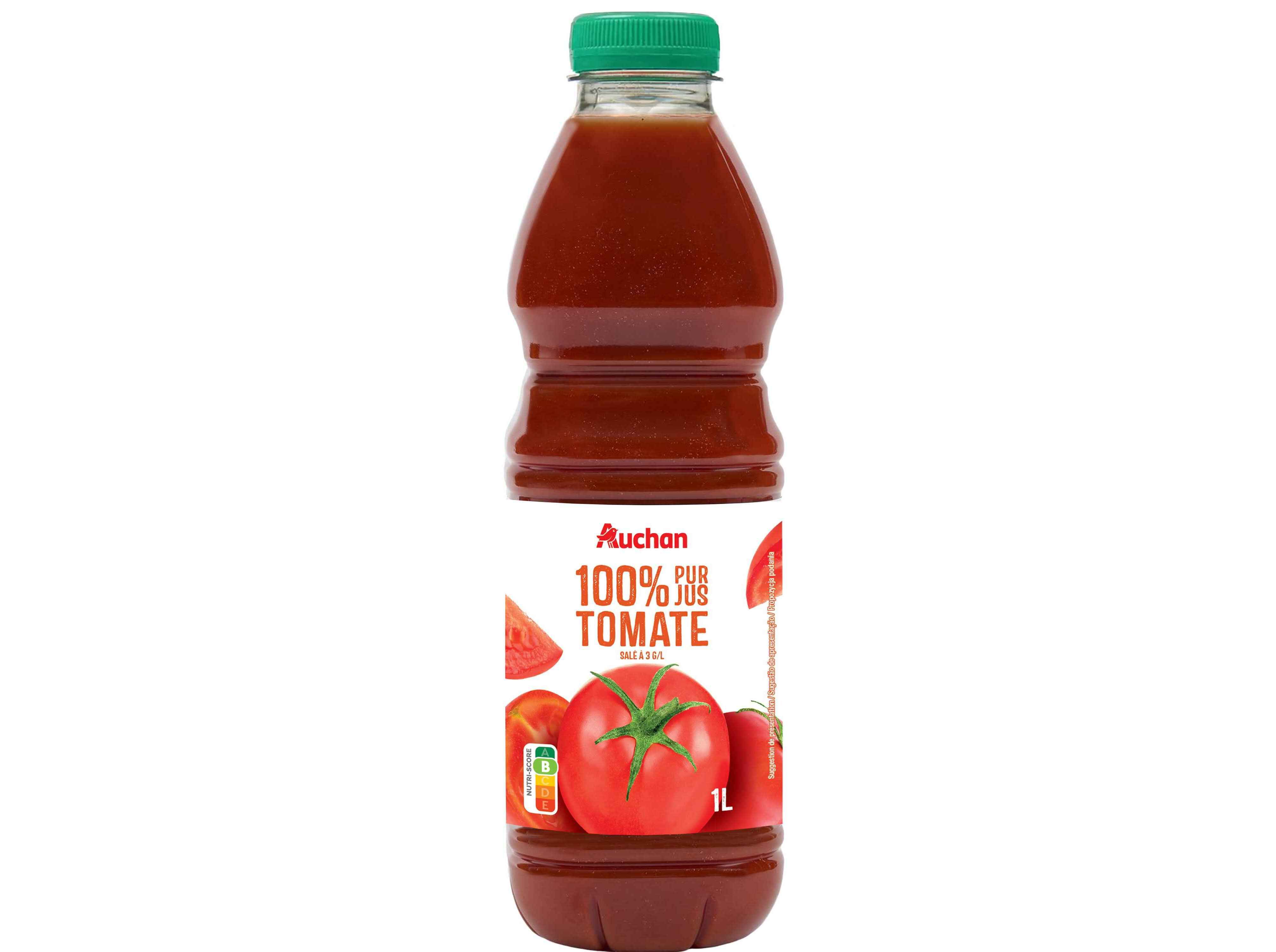 SUMO AUCHAN 100% TOMATE 1L