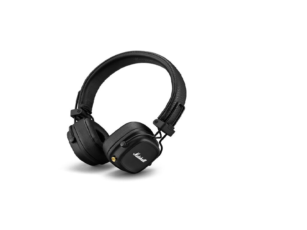 AUSCULTADORES SEM FIO MARSHALL MAJOR IV BT PRETO BLUETOOTH image number 2