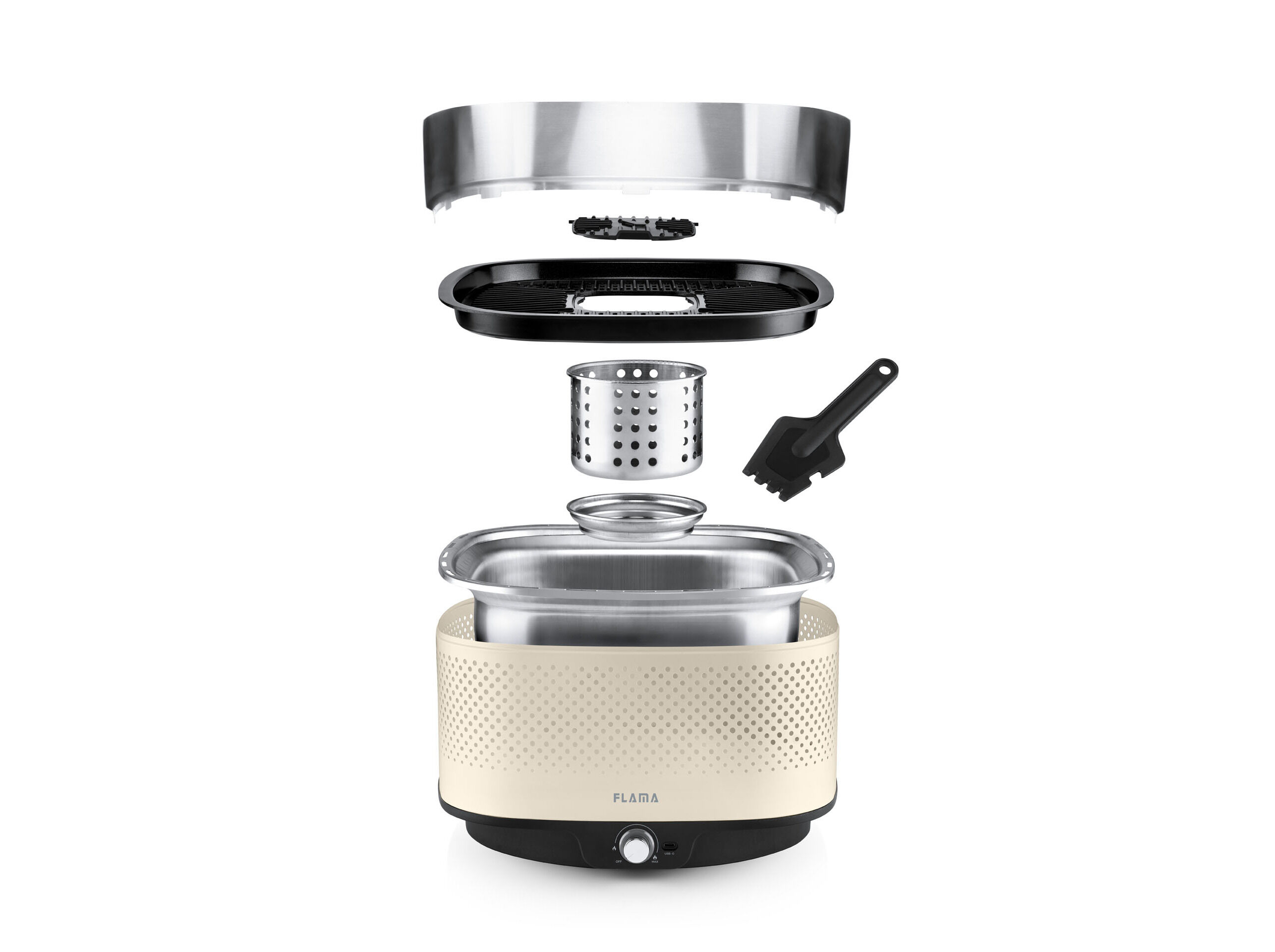 GRELHADOR FLAMA MASTERGRILL 4012FL EVO SAND image number 14