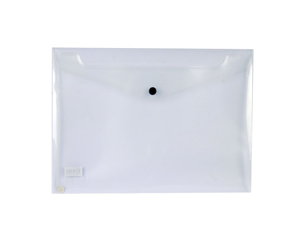 PORTA DOCUMENTOS COM MOLA A4 LIDERPAPEL TRANSPARENTE image number 0
