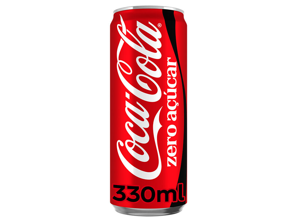 REFRIGERANTE COM G&Aacute;S COCA-COLA ZERO A&Ccedil;&Uacute;CAR 0.33L (SDR)