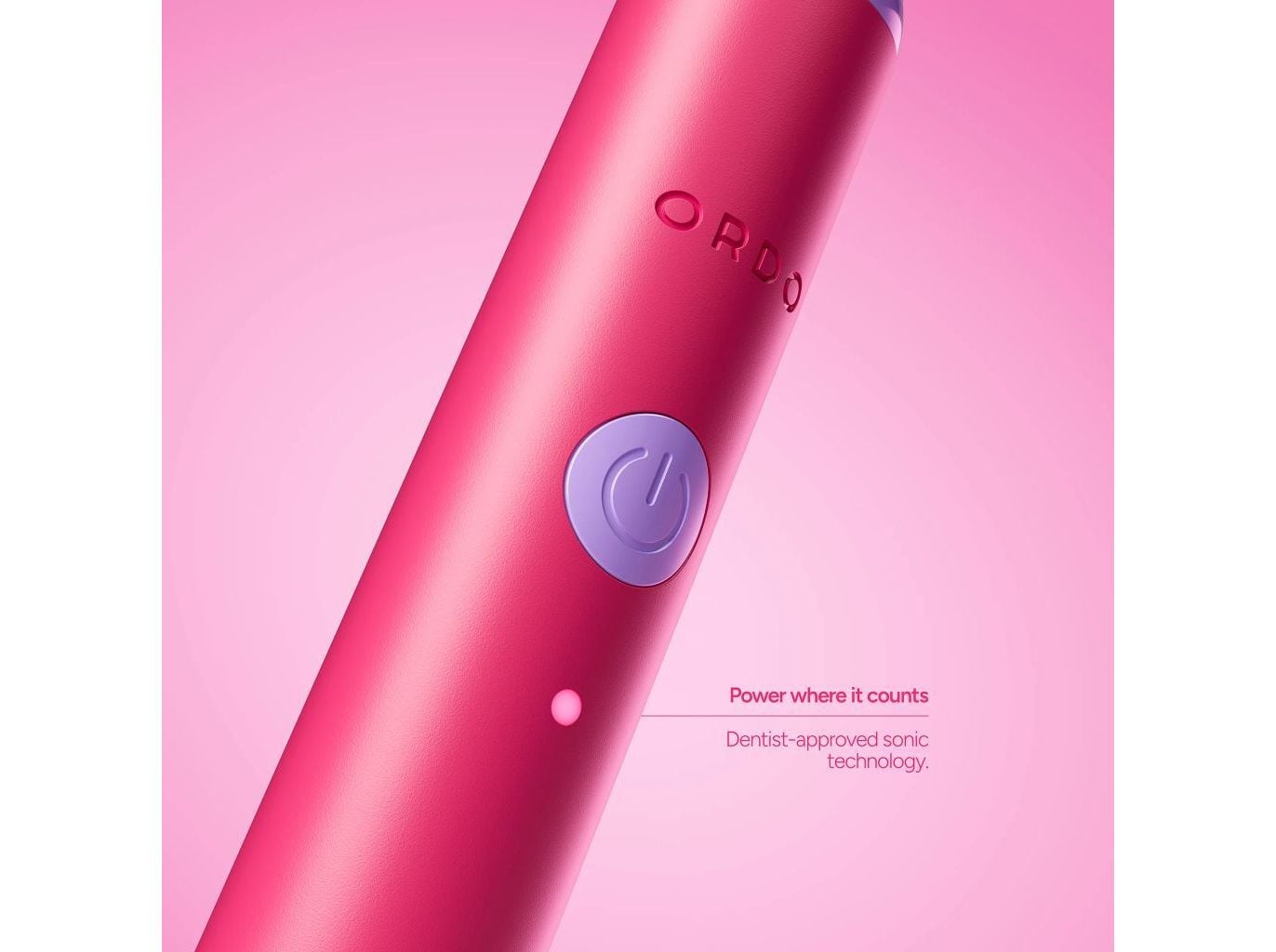 ESCOVA S&Oacute;NICA ORDO SONIC EDGE PINK image number 3