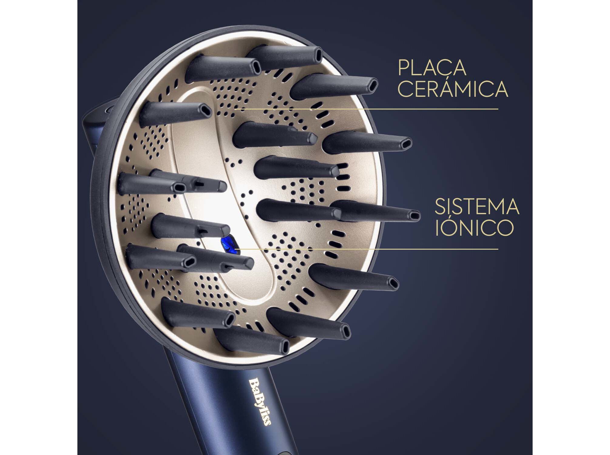 SECADOR CABELO PROFISSIONAL BABYLISS MULTISTYLER AIR WAND P1337E 3 EM 1 image number 2