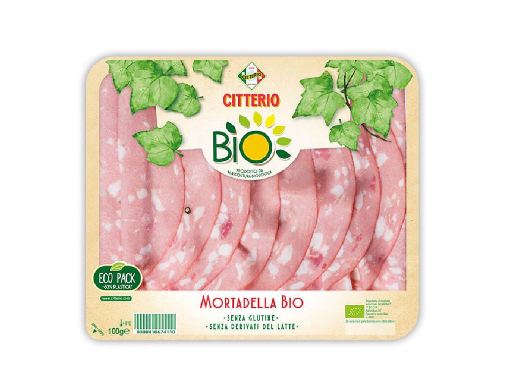 MORTADELA CITTERIO ITALIANA BIO 100G image number 1