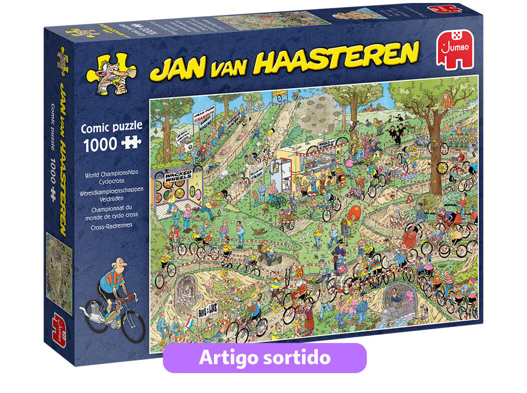 PUZZLE COMICS DISET 1000 PE&Ccedil;AS MODELOS SORTIDOS image number 2