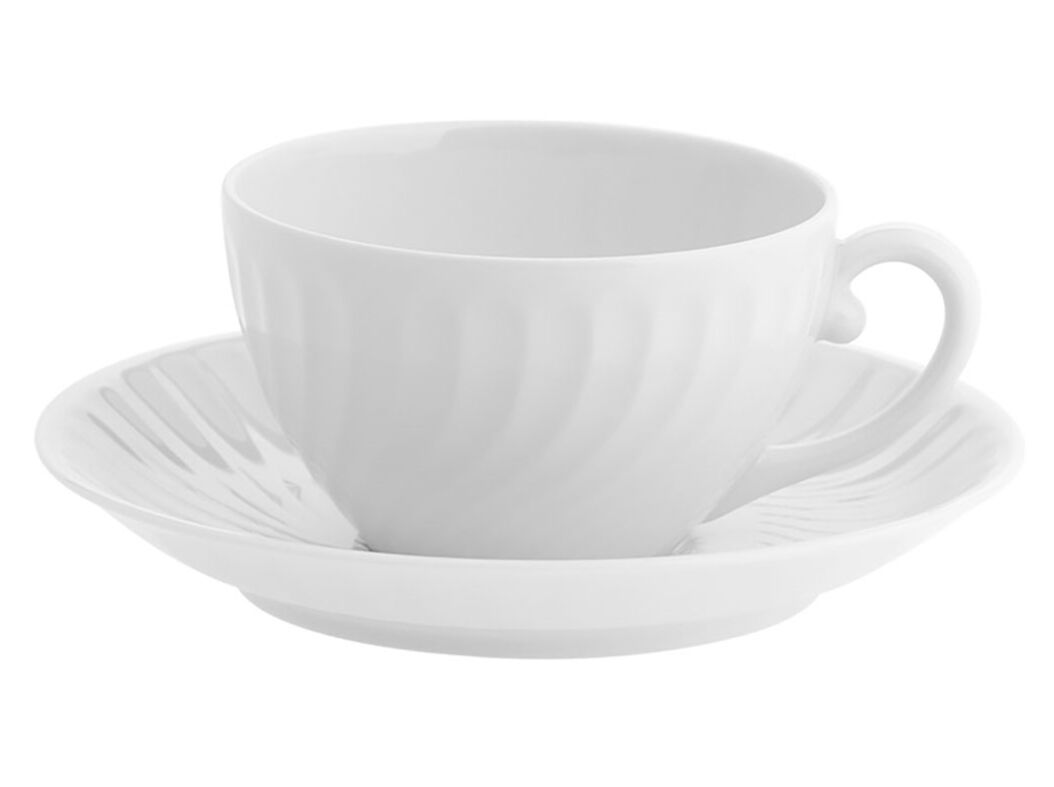 CH&Aacute;VENA DE CH&Aacute; COM PIRES SAGRES VISTA ALEGRE BRANCO PORCELANA &Oslash;15CM