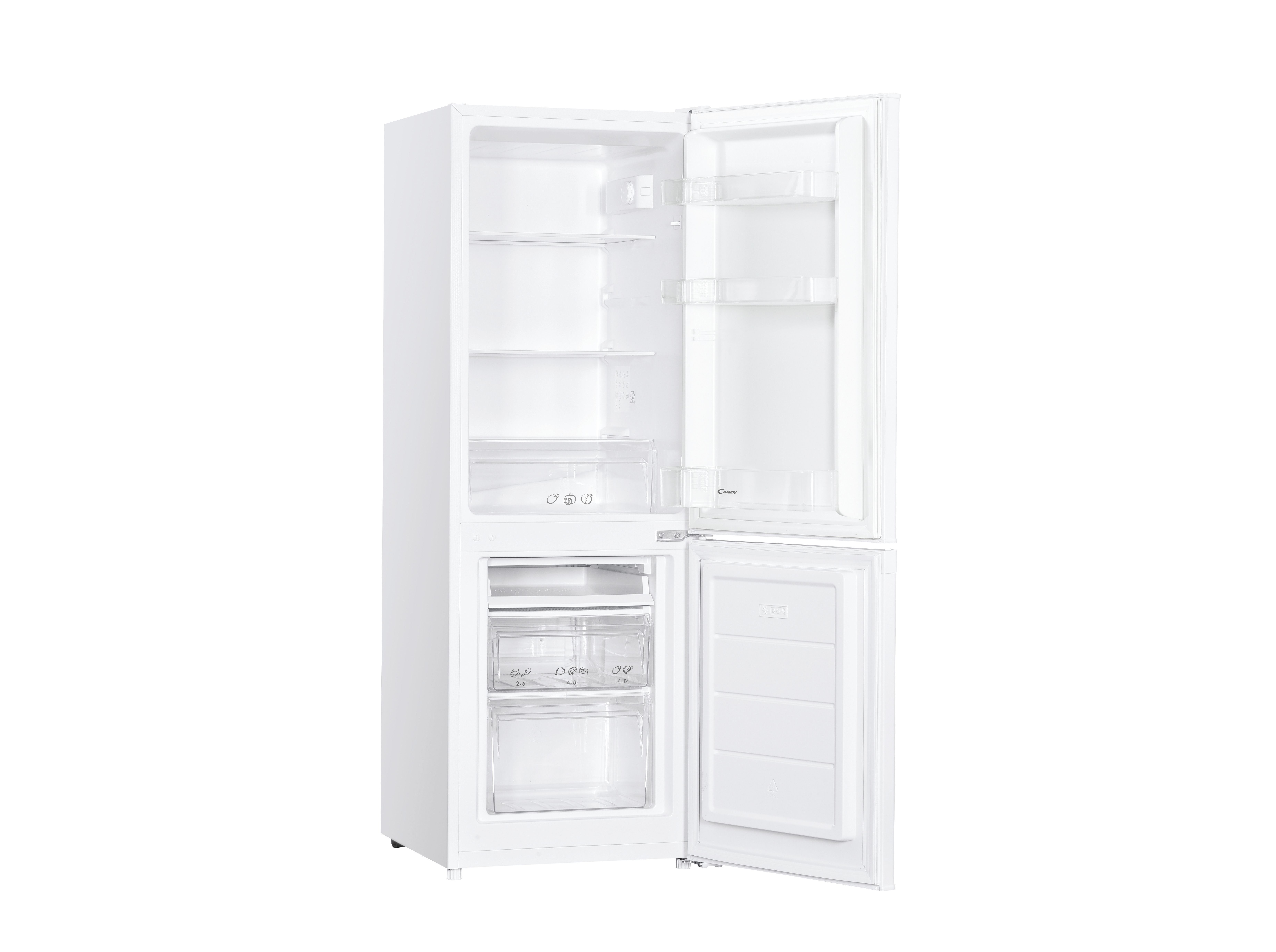 FRIGOR&Iacute;FICO COMBINADO CANDY CHCS 4144WN EST&Aacute;TICO E 173L BRANCO image number 1