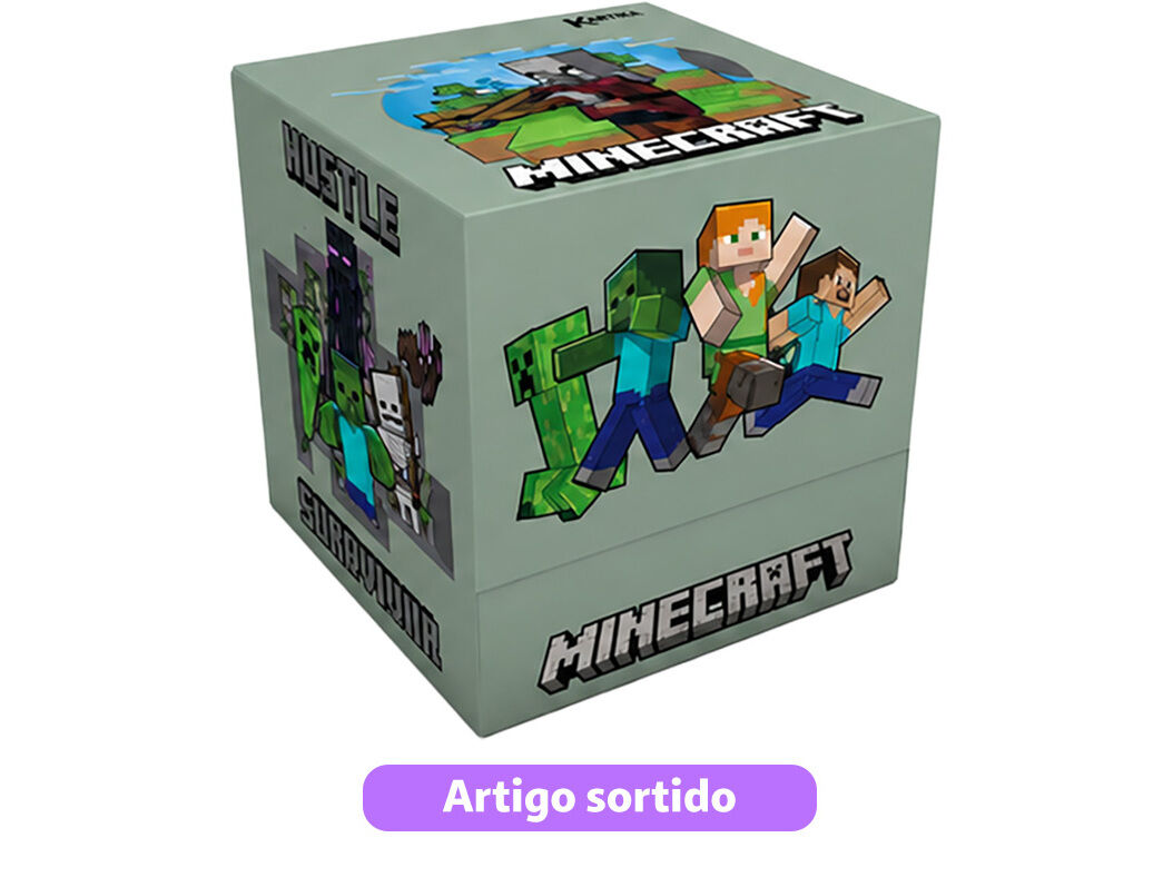 LEN&Ccedil;OS FACIAIS KARTIKA MINECRAFT 56UN