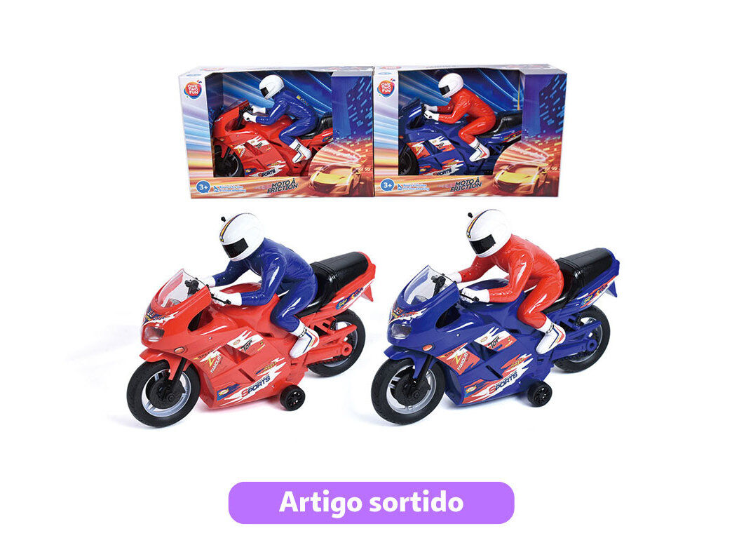MOTA DE FRIC&Ccedil;&Atilde;O ONE TWO FUN CORES SORTIDAS