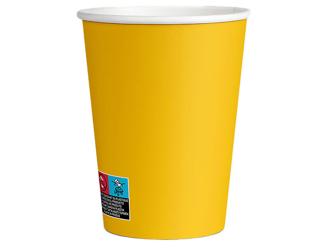 COPO CART&Atilde;O ACTUEL AMARELO 25CL X20 image number 0