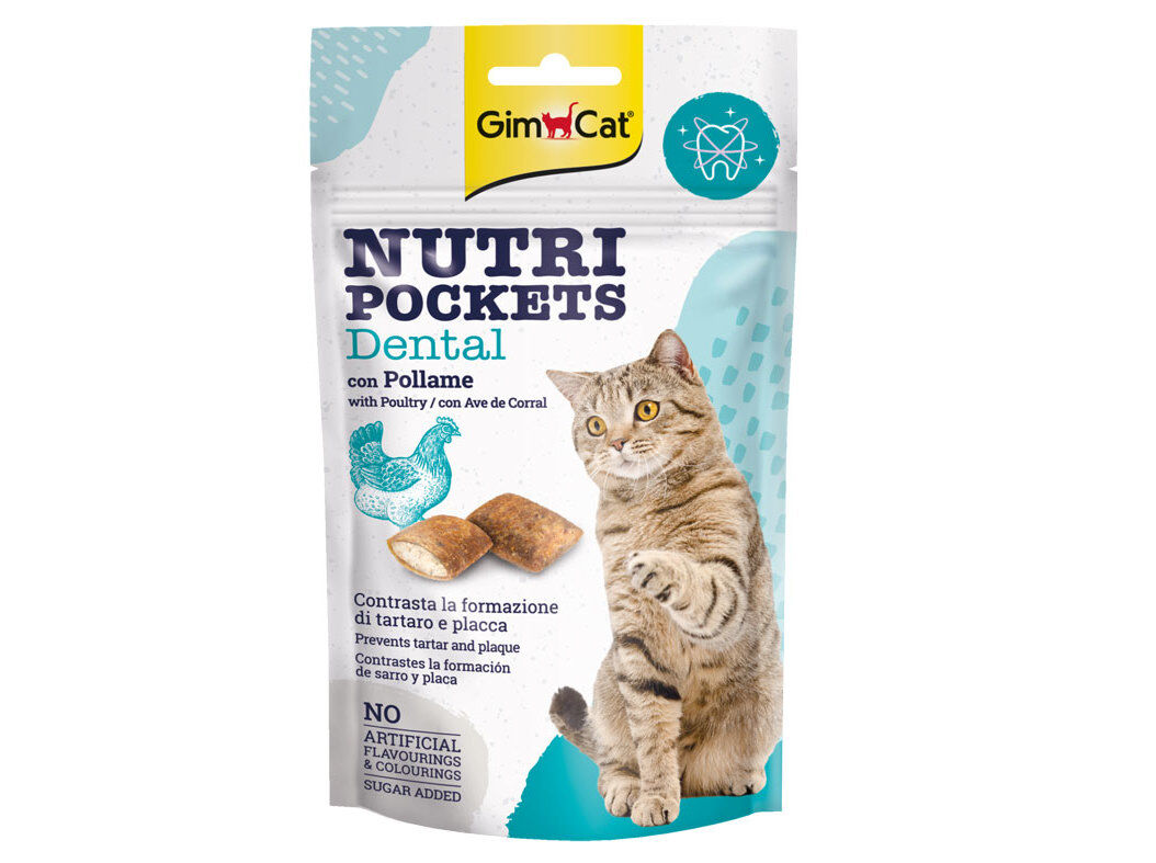 SNACK PARA GATO GIMBORN DENTAL FRANGO 60G image number 0