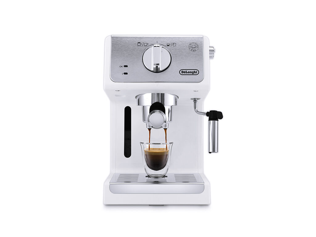 M&Aacute;QUINA DE CAF&Eacute; EXPRESSO MANUAL DELONGHI ECP33.21.W BRANCA