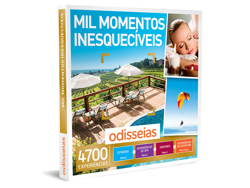 PACK ODISSEIAS MILMOMENTOSINESQUEC&Iacute;VEIS image number 0