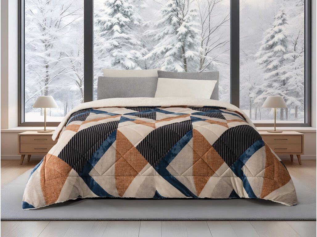 EDRED&Atilde;O FLANNEL HOMESPECIAL SHERPA 240X260 MARIA MIMOS