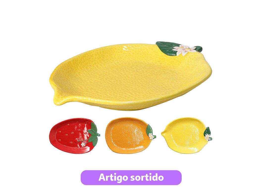 PRATO 25X18X3CM MODELOS SORTIDOS