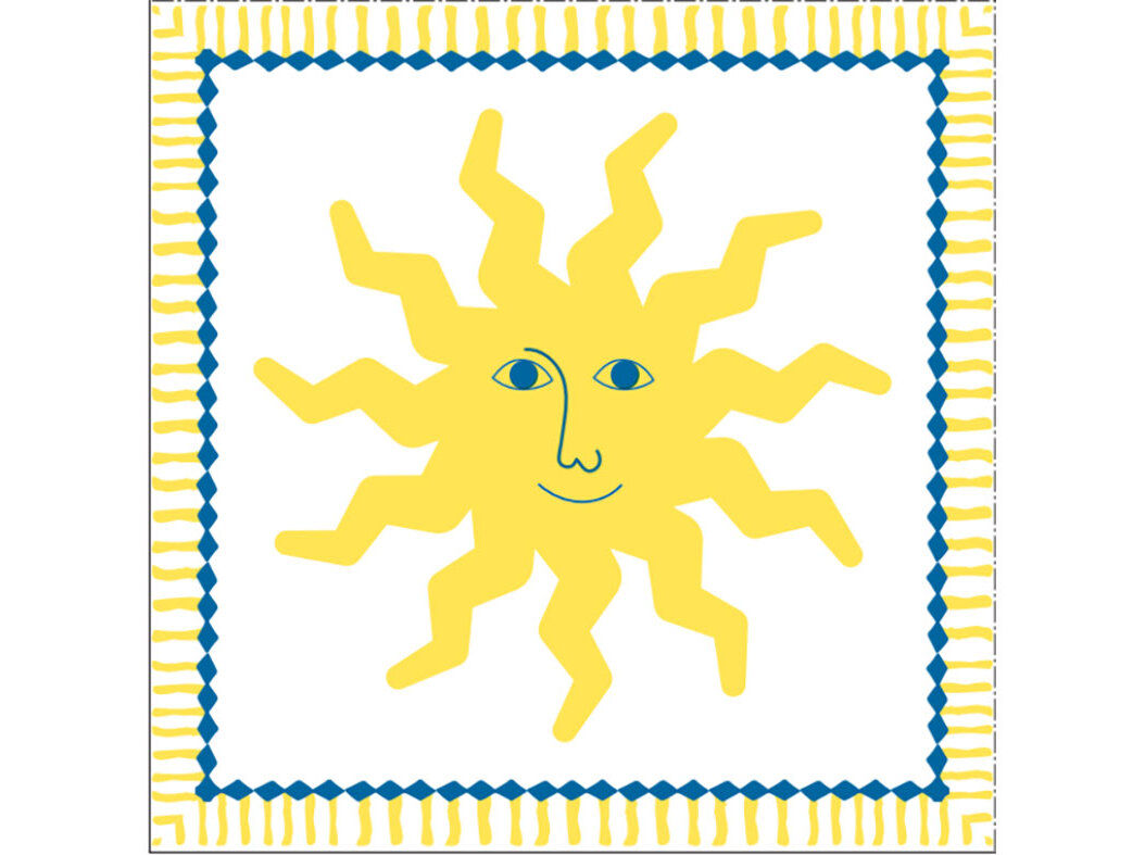 GUARDANAPOS 3 FOLHAS ACTUEL MAGIC SUN 33X33CM 20 UNIDADES image number 0