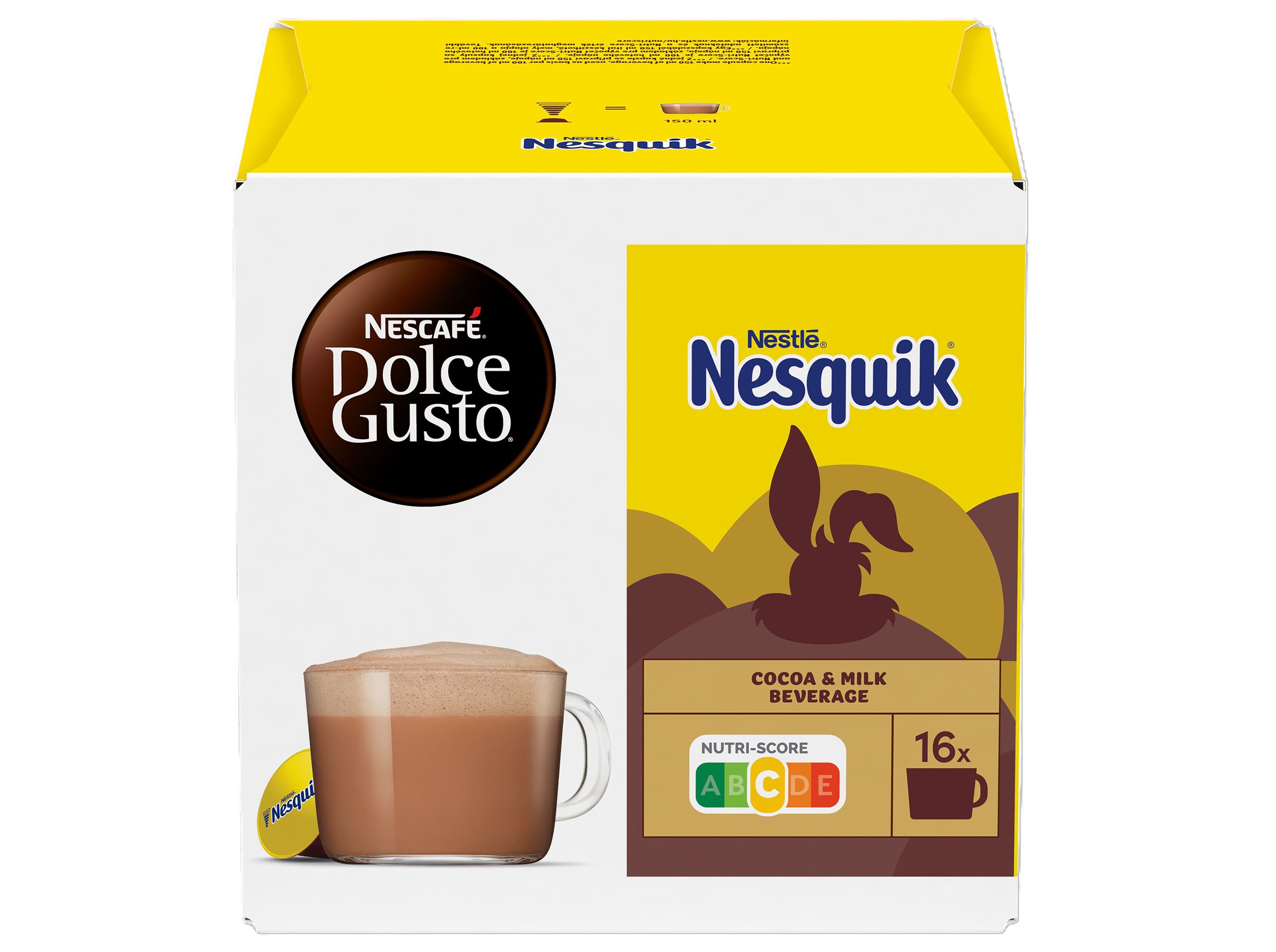 C&Aacute;PSULAS DOLCE GUSTO NESQUIK 16UN