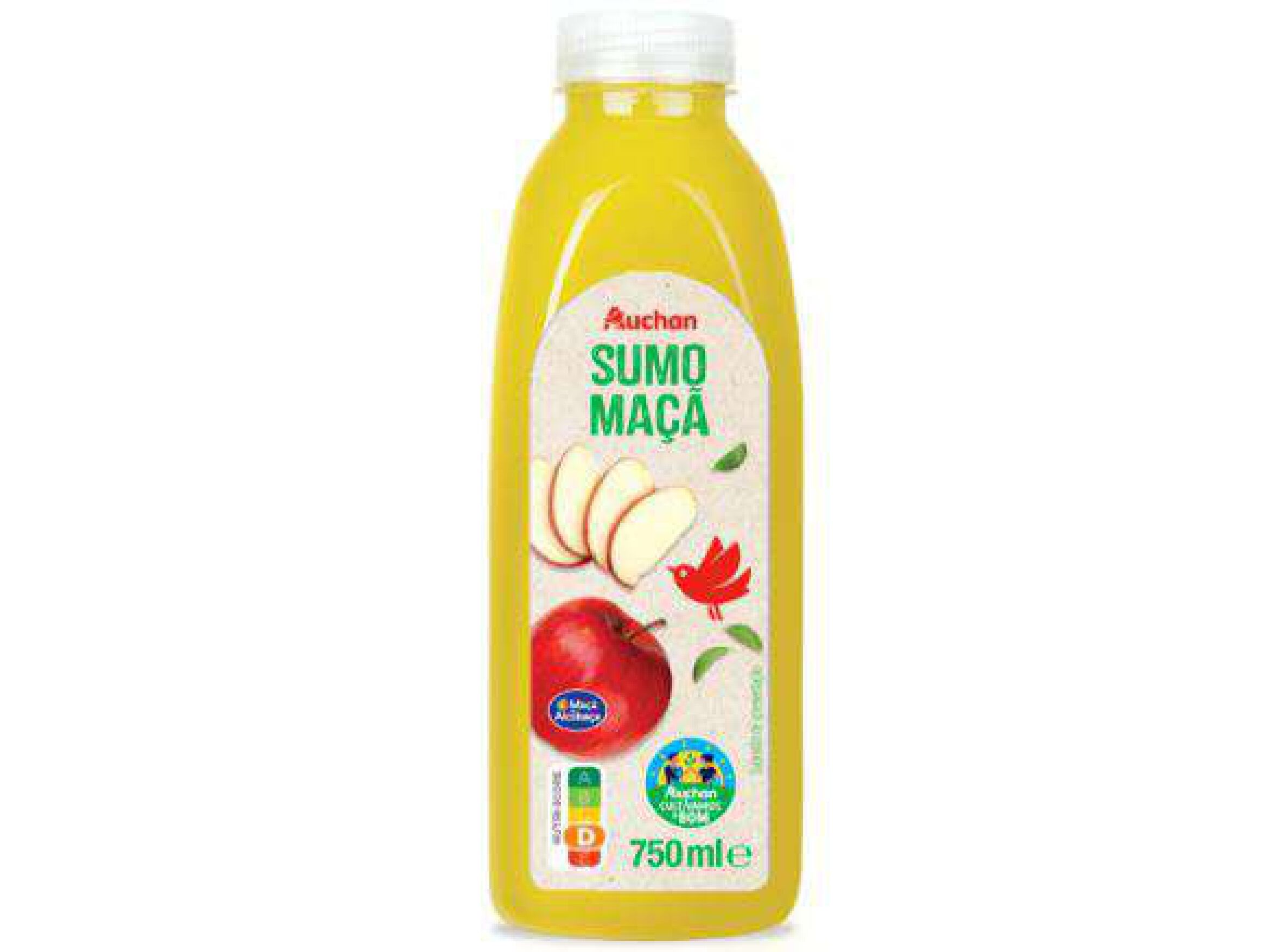 SUMO MA&Ccedil;&Atilde; AUCHAN CULTIVAMOS O BOM 750ML