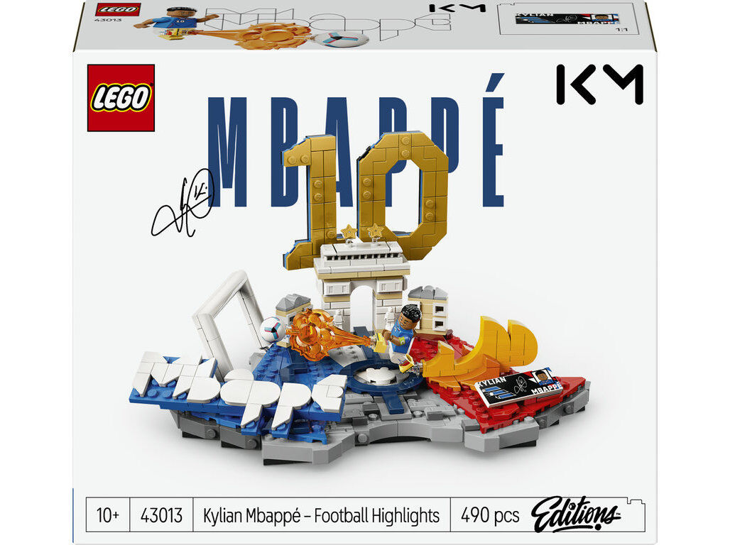 LEGO EDITIONS FOOTBALL - KYLIAN MBAPP&Eacute; 43013