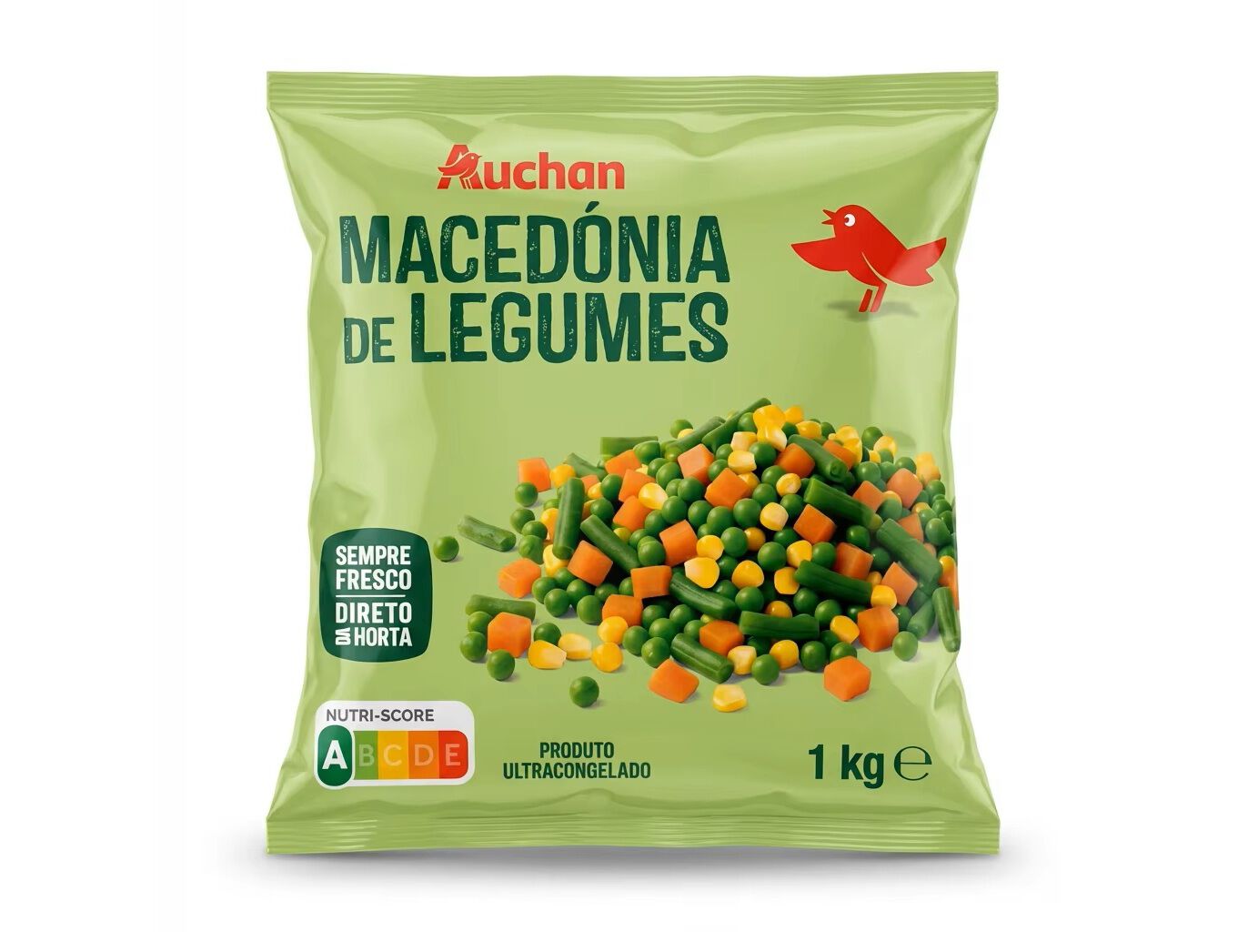 MACED&Oacute;NIA DE LEGUMES AUCHAN ULTRACONGELADA 1KG image number 0