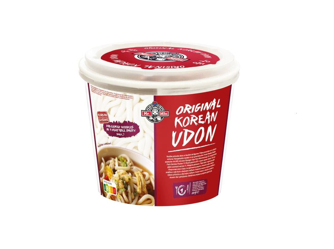 NOODLES UDON MR. MIN SABOR PICANTE COREIA 220G image number 0