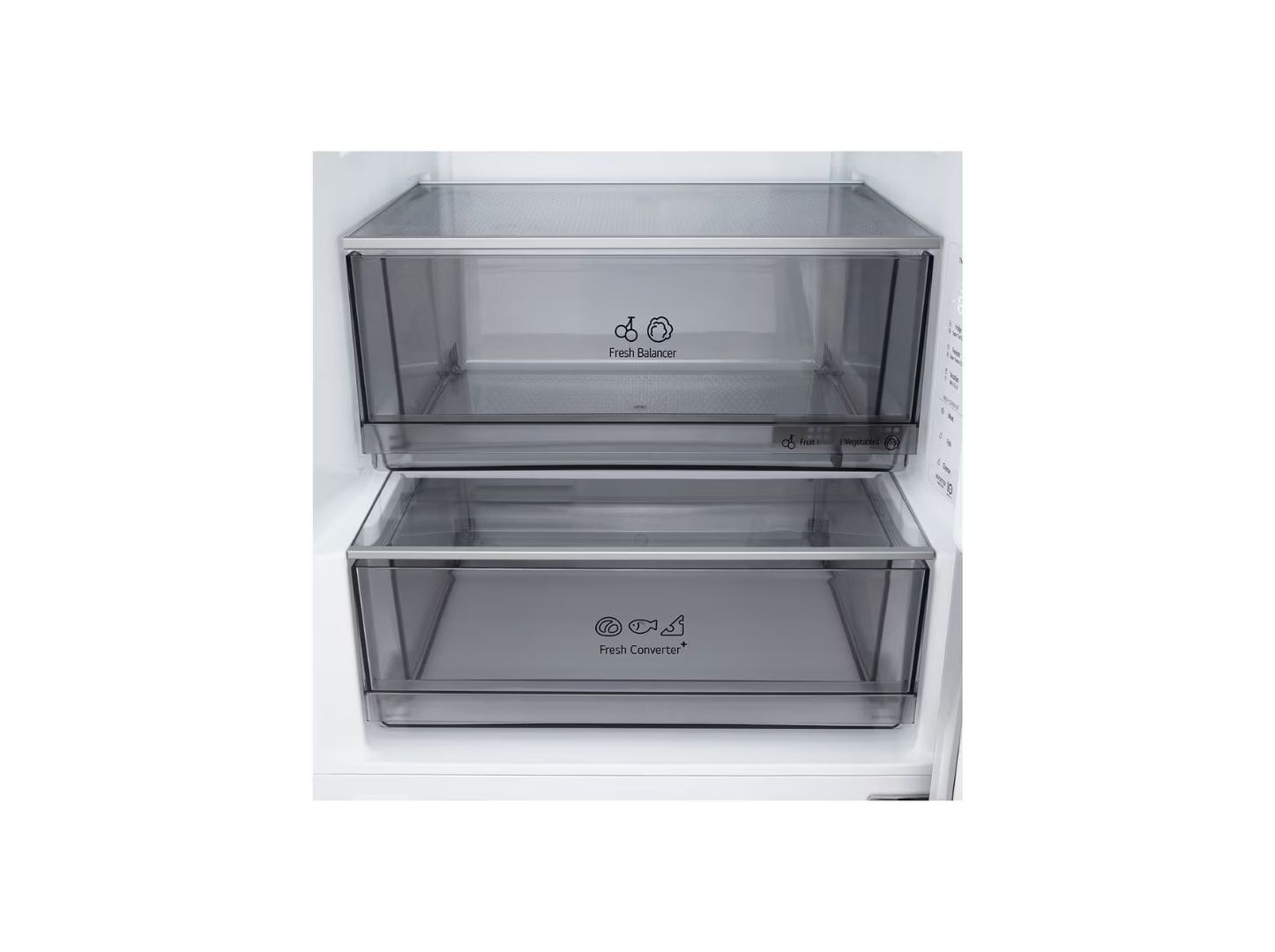 FRIGOR&Iacute;FICO COMBINADO LG GBBS322CPY (NO FROST C 203CM 375L INOX) image number 4