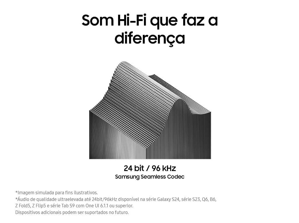 AURICULARES TRUE WIRELESS SAMSUNG GALAXY BUDS3 BRANCO image number 2