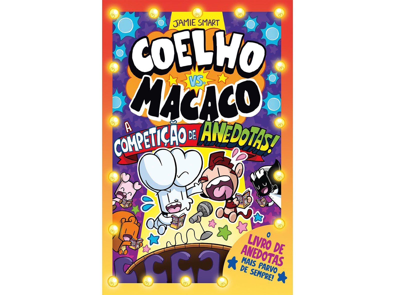 LIVRO COELHO VS. MACACO: A COMPETI&Ccedil;&Atilde;O DE ANEDOTAS! image number 1