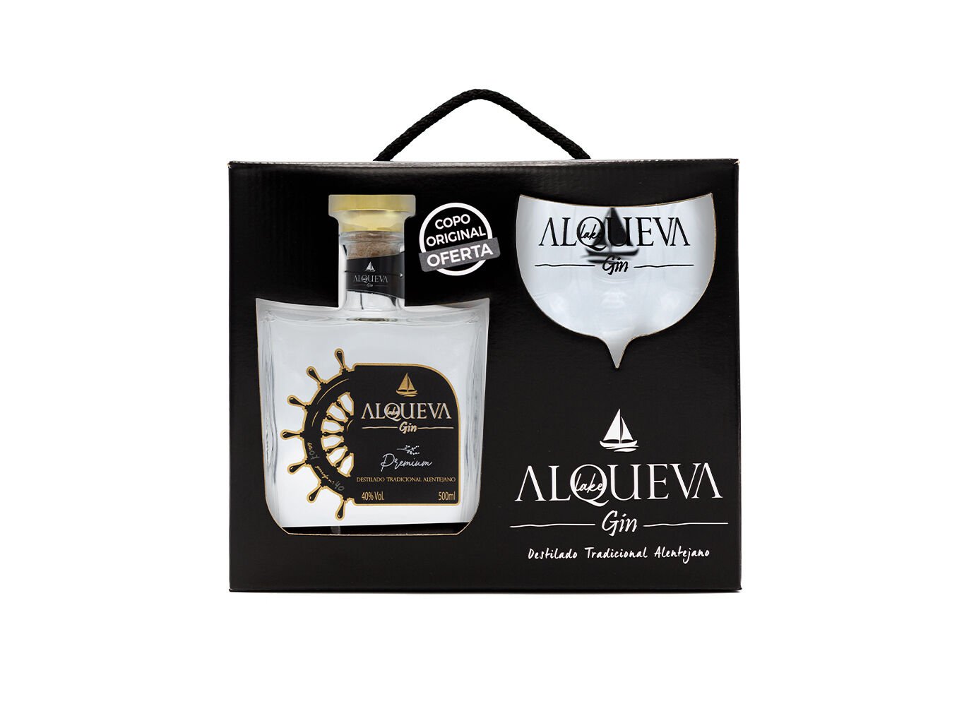 GIN ALQUEVA PREMIUM + COPO 0.50 L image number 2