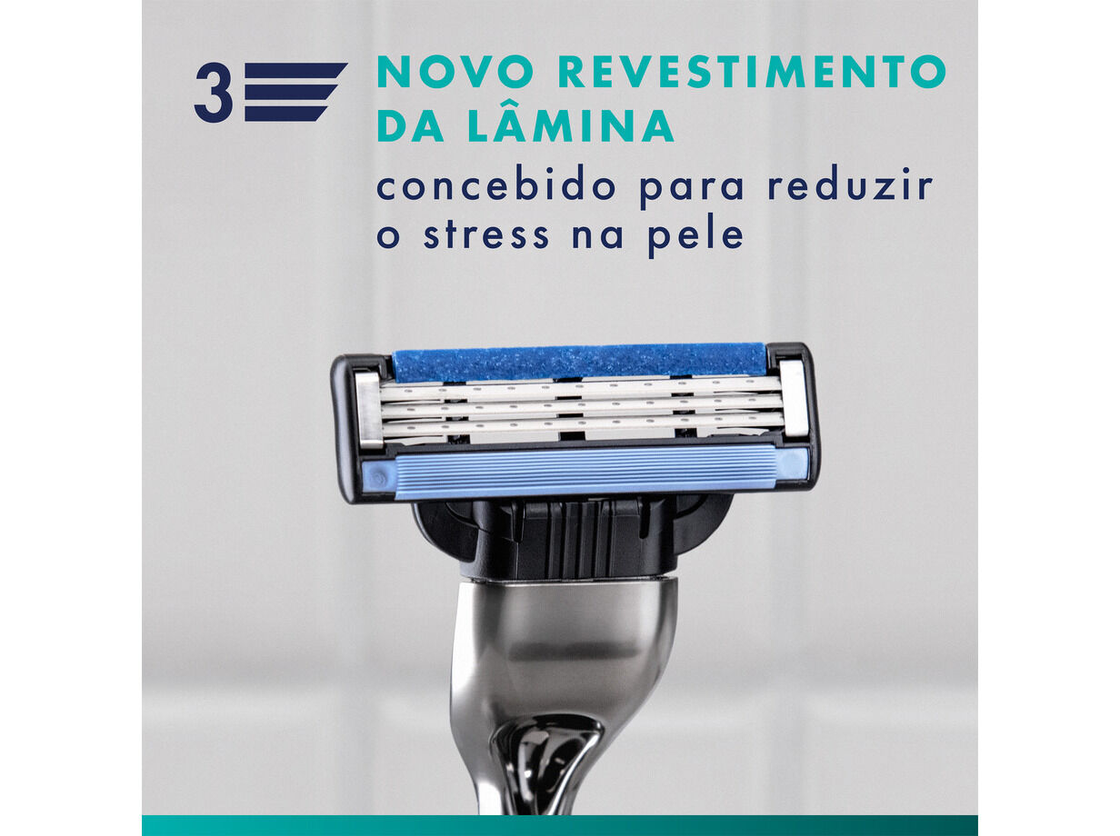 M&Aacute;QUINA DE BARBEAR GILLETTE MACH3 CABO+1 RECARGA image number 3