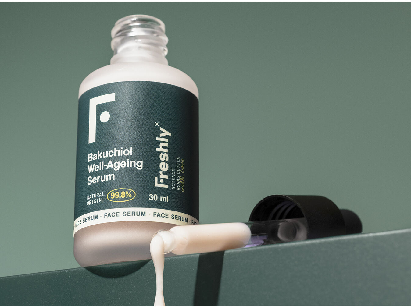 S&Eacute;RUM FRESHLY WELL-AGEING BAKUCHIOL 30ML image number 4