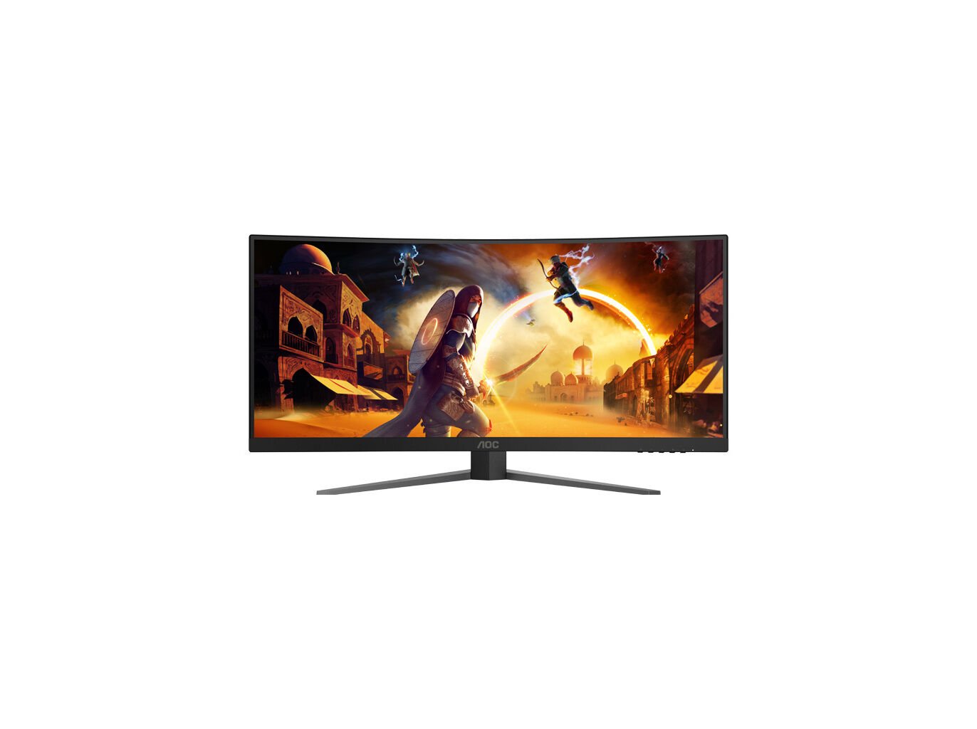 MONITOR GAMING CURVO AOC CU34G4 (34" WQHD 180HZ) image number 1