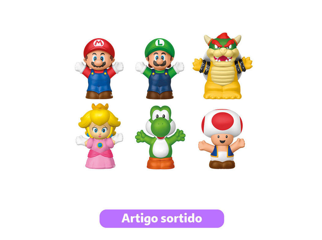 LITTLE PEOPLE FISHER-PRICE SUPER MARIO MODELOS SORTIDOS