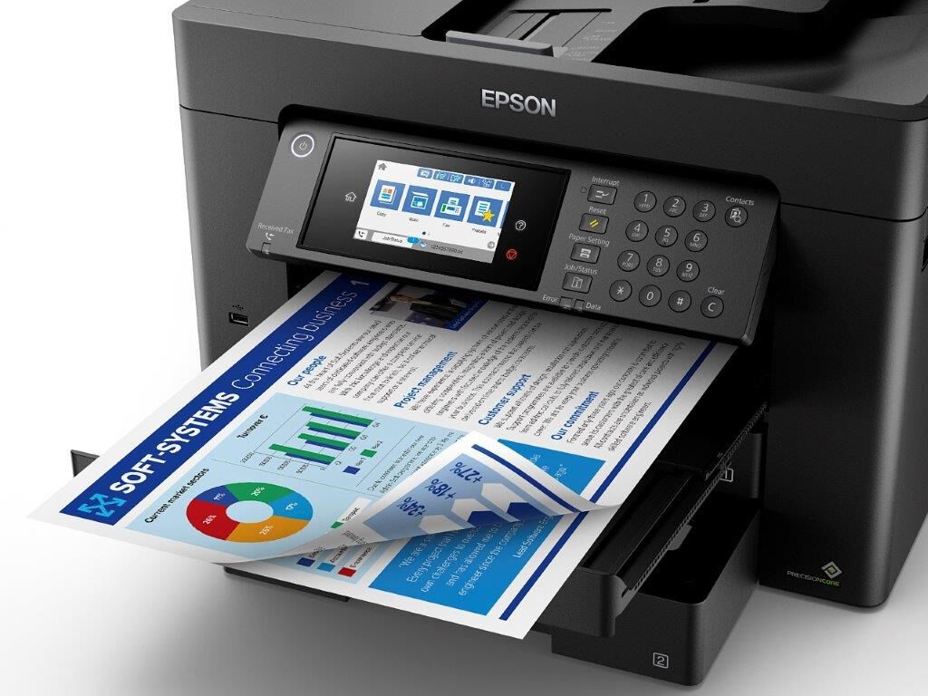 IMPRESSORA MULTIFUN&Ccedil;&Otilde;ES EPSON WORKFORCE WF-7840DTWF image number 4