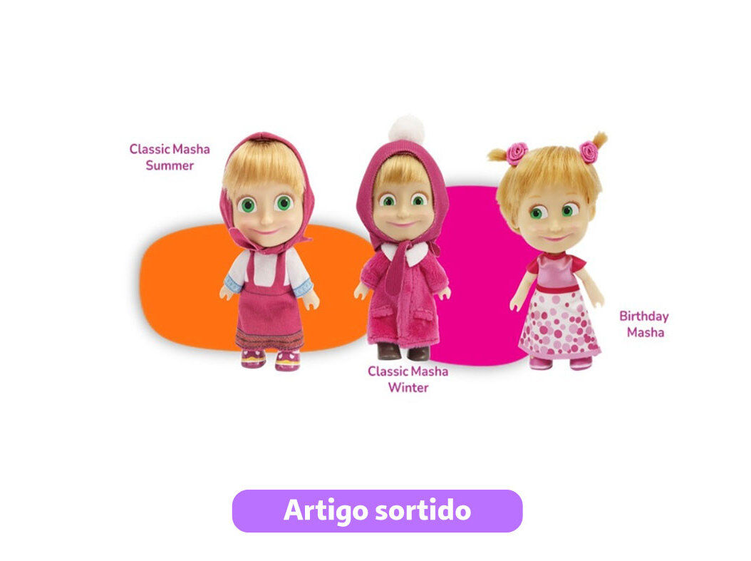 MASHA AND THE BEAR FAMOSA 10CM MODELOS SORTIDOS image number 0