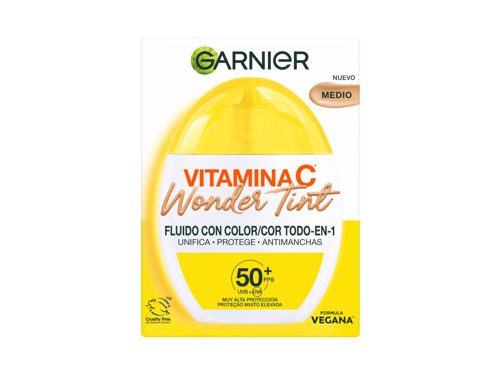 CREME GARNIER VIT C FPS 50 MEDIUM 40ML image number 0