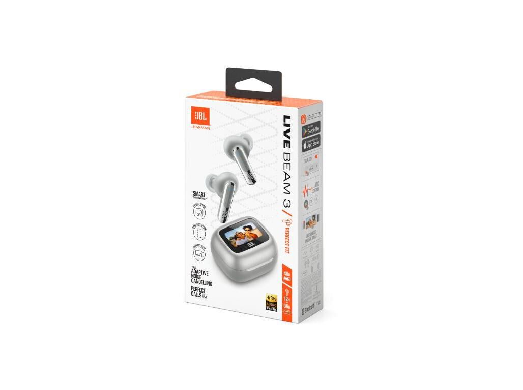 AURICULARES TWS JBL LIVE BEAM 3SIL CINZENTO image number 13