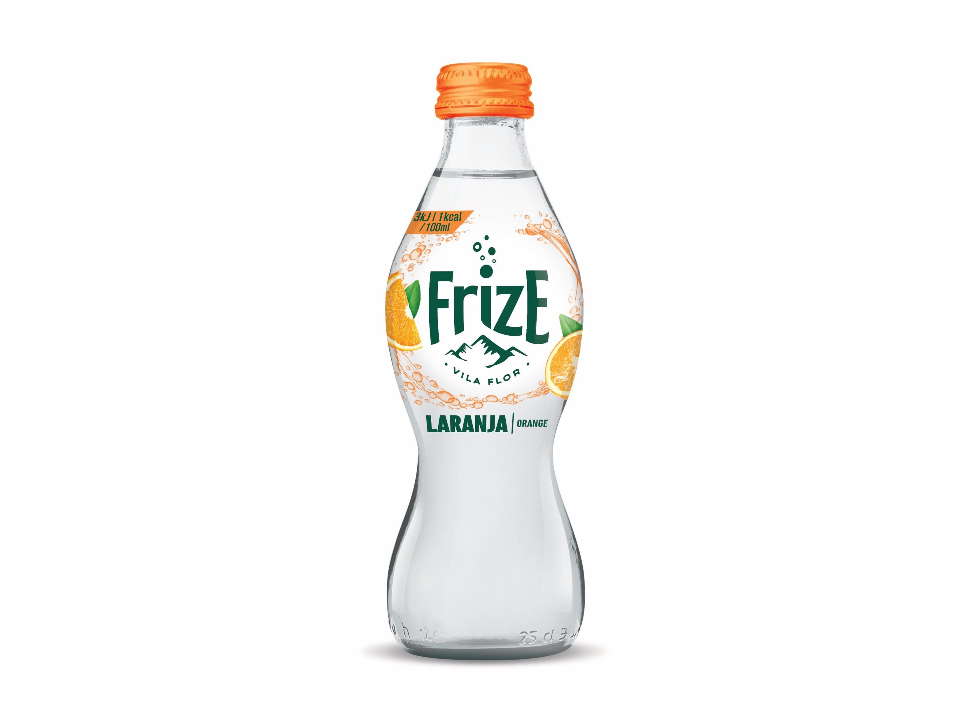 BEBIDA C/ G&Aacute;S FRIZE LARANJA 4X0.25L image number 1