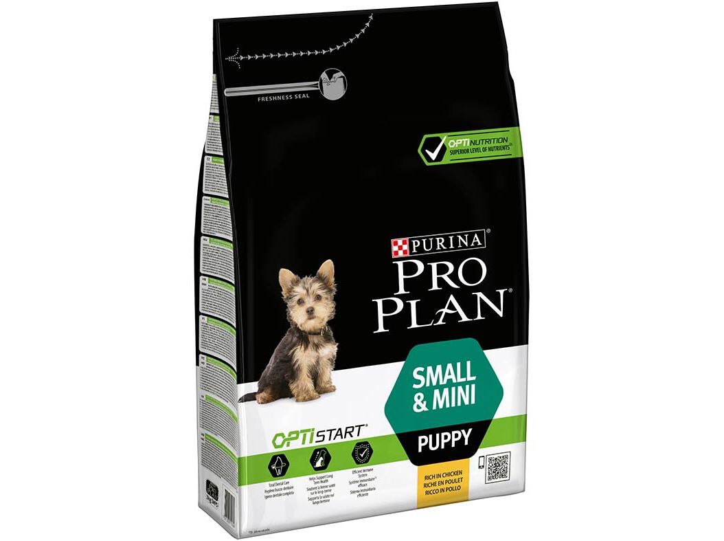 RA&Ccedil;&Atilde;O C&Atilde;O PRO PLAN JUNIOR SMALL&MINI FRANGO 3KG image number 0