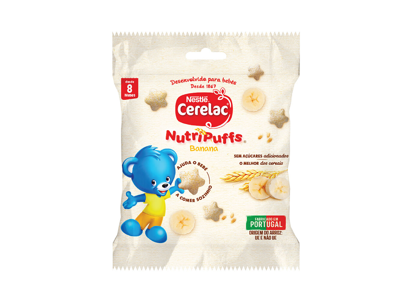 SNACK CERELAC NUTRIPUFFS BANANA 7G