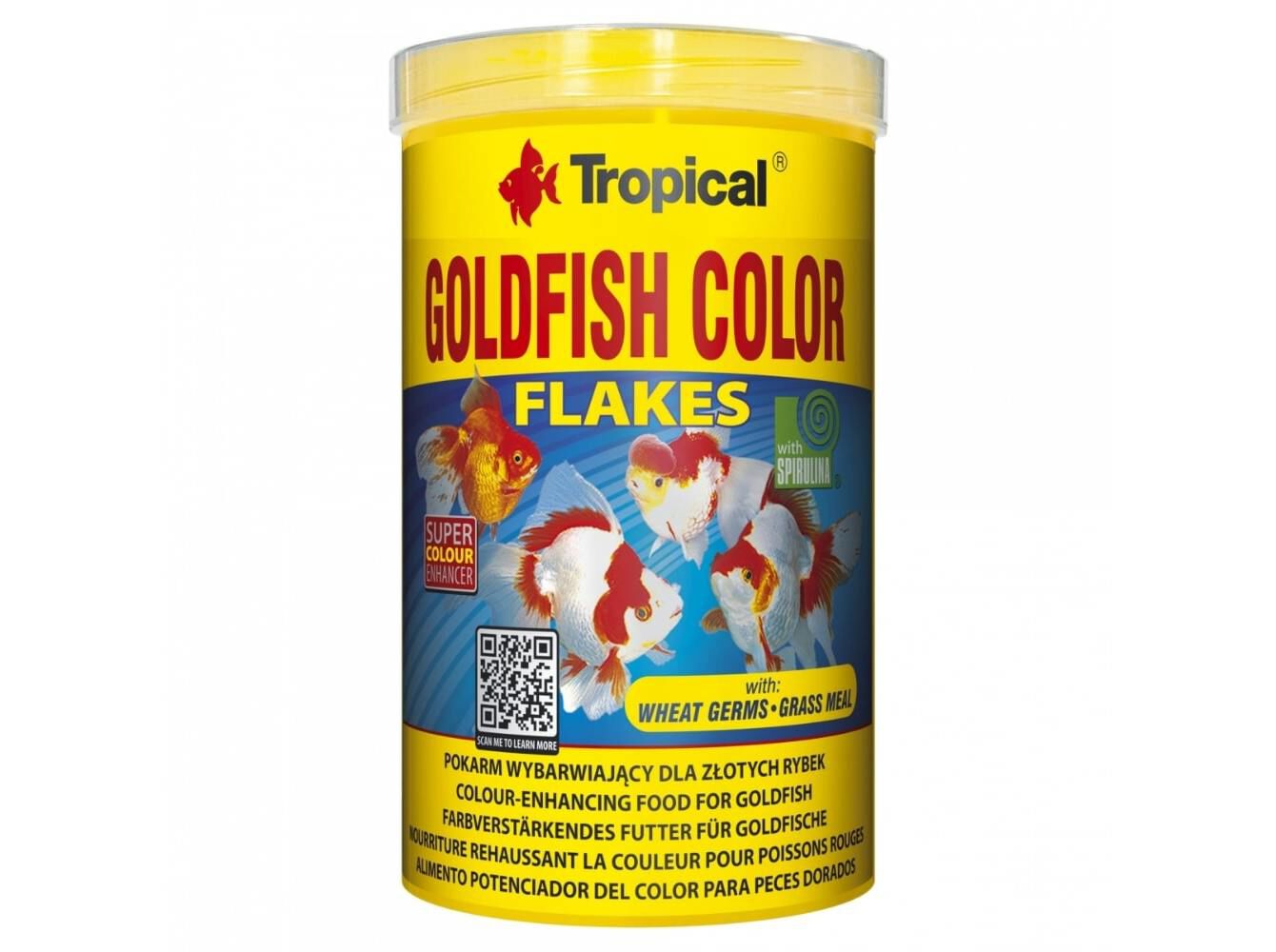 COMIDA PEIXES TROPICAL GOLDFISH COLOR 250ML image number 1