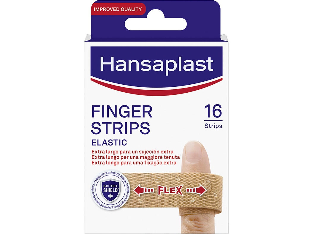 PENSOS FERIDAS HANSAPLAST MED PARA DEDOS 16UN image number 0
