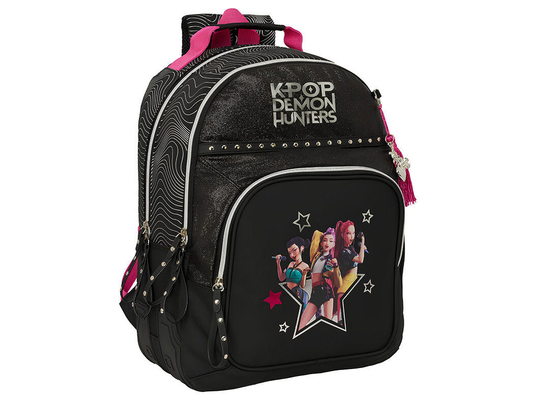 MOCHILA 1&ordm; CICLO K-POP DEMON HUNTERS ENERGY 32X42X15CM
