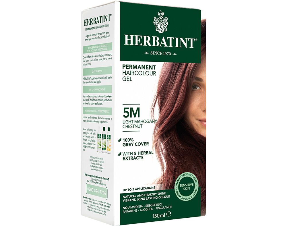 COLORA&Ccedil;&Atilde;O HERBATINT CASTANHO CLARO CAJ&Uacute; M5 150ML image number 0