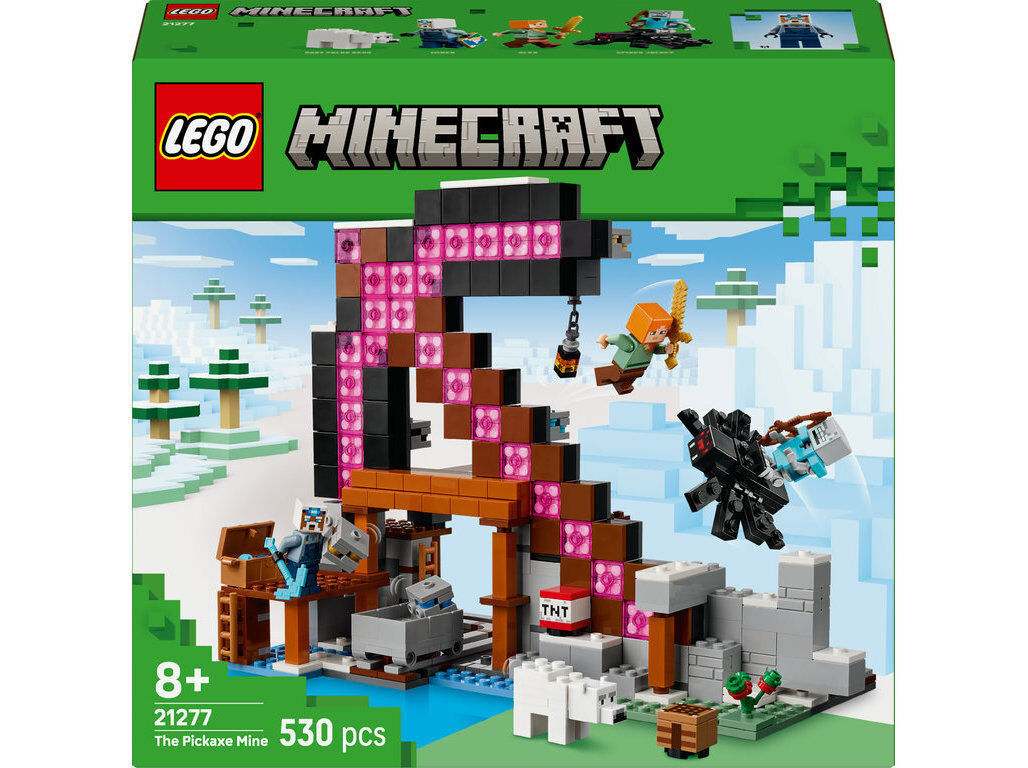 A MINA PICARETA LEGO MINECRAFT 21277 image number 0