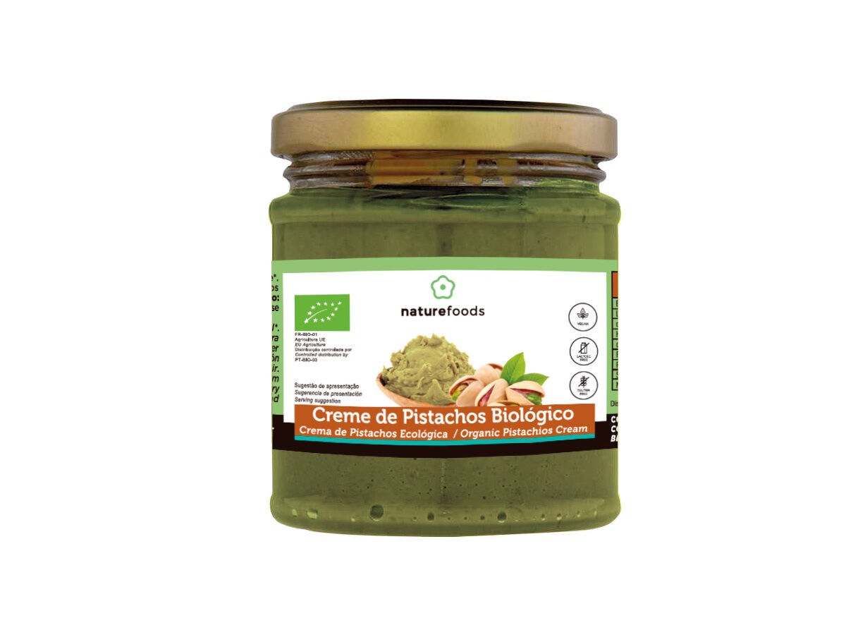 CREME BARRAR BIO NATUREFOODS PISTACHOS 100 G