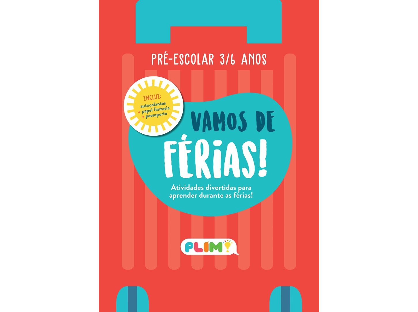 LIVRO PLIM! LIVRO TROLEY - VAMOS DE F&Eacute;RIAS 3/6 ANOS image number 0