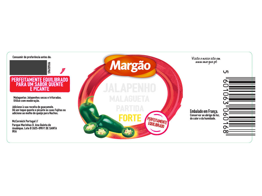 PIRI-PIRI MARG&Atilde;O JALAPENHO 26G image number 0
