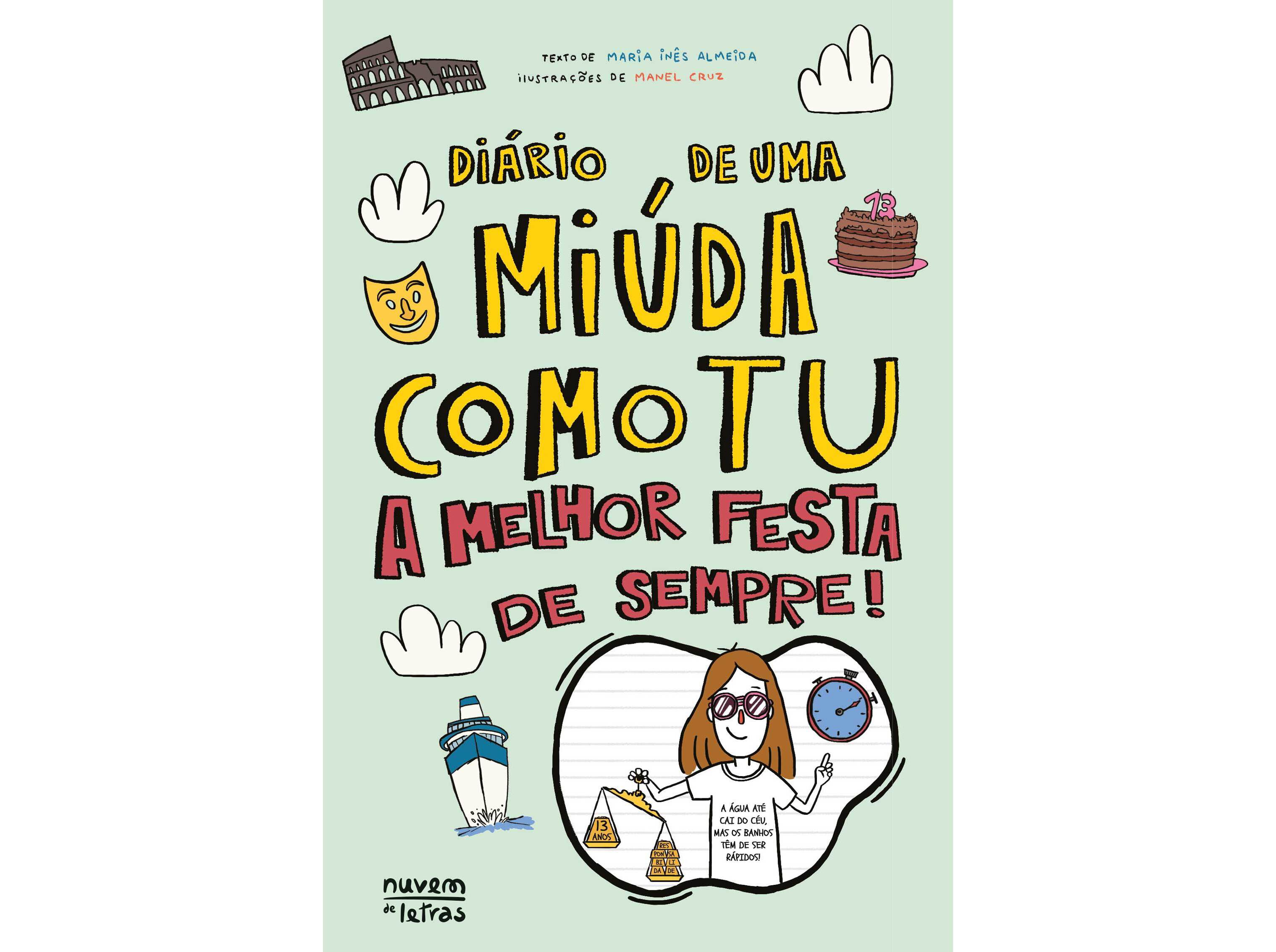 LIVRO DI&Aacute;RIO DE UMA MI&Uacute;DA COMO TU - A MELHOR FESTA DE SEMPRE DE MARIA IN&Ecirc;S DE ALMEIDA image number 0