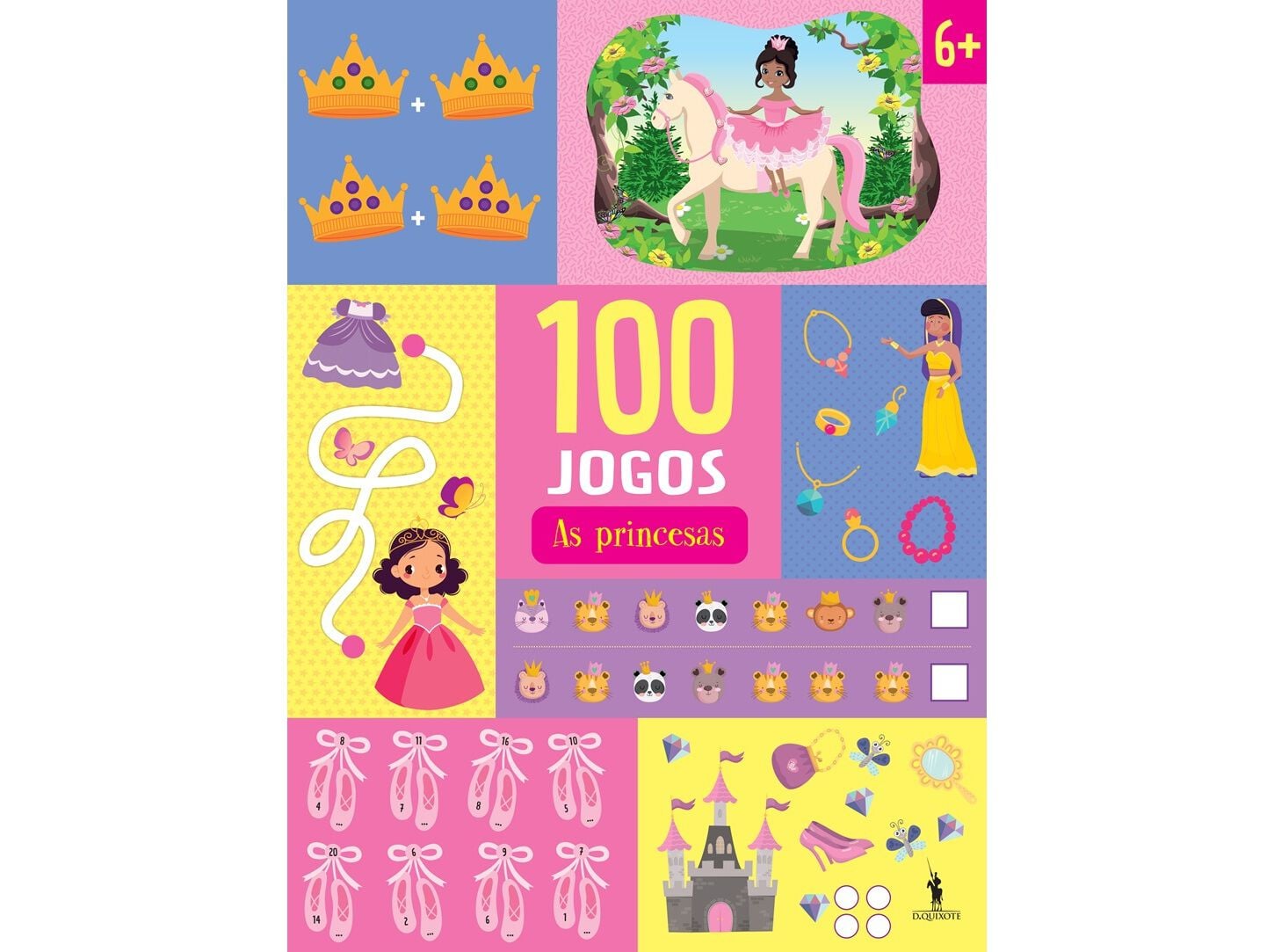 LIVRO 100 JOGOS: AS PRINCESAS image number 0